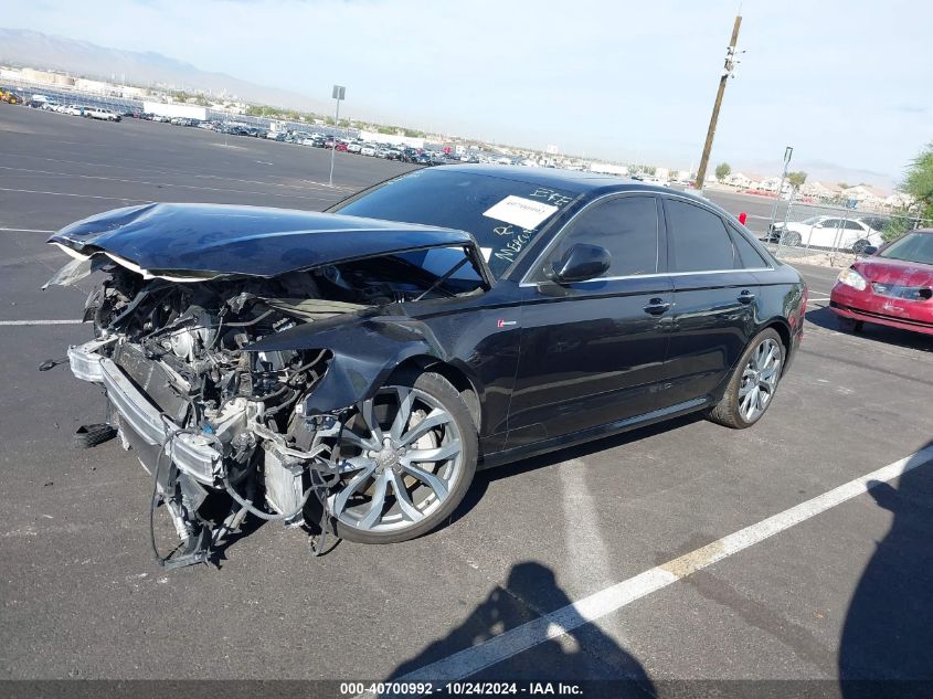 2015 Audi A6 3.0T Premium Plus VIN: WAUHGAFC1FN022197 Lot: 40700992