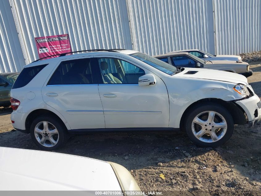 2011 Mercedes-Benz Ml 350 4Matic VIN: 4JGBB8GB0BA708105 Lot: 40701006