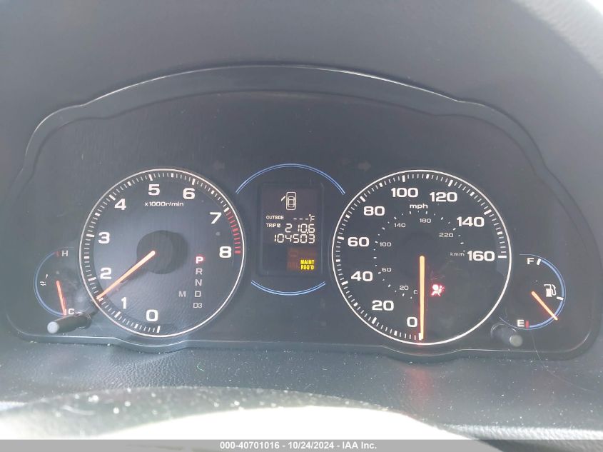 2004 Acura Tsx VIN: JH4CL96804C029703 Lot: 40701016