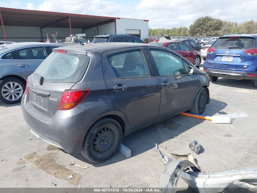 VIN VNKKTUD3XFA036722 2015 TOYOTA YARIS no.4