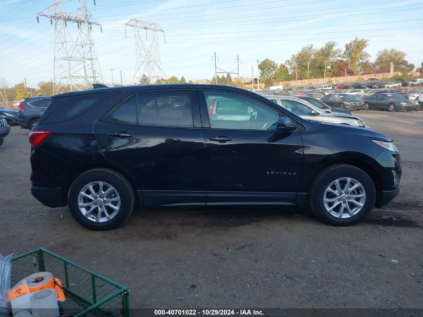 2019 Chevrolet Equinox Ls VIN: 3GNAXHEV7KL384858 Lot: 40701022