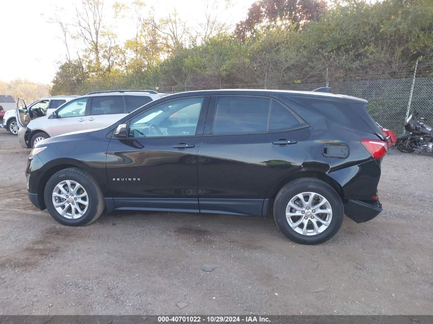 2019 Chevrolet Equinox Ls VIN: 3GNAXHEV7KL384858 Lot: 40701022