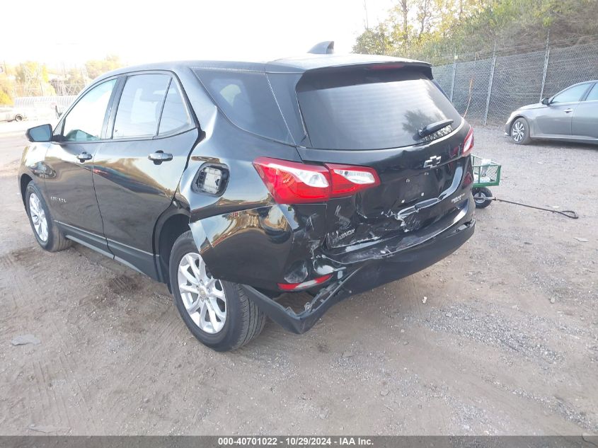 2019 Chevrolet Equinox Ls VIN: 3GNAXHEV7KL384858 Lot: 40701022