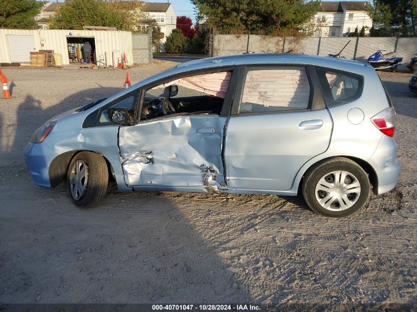 2009 HONDA FIT VIN: JHMGE88269S057145
