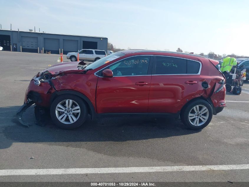 2018 Kia Sportage Lx VIN: KNDPM3AC4J7482610 Lot: 40701053