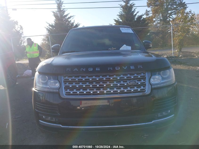 2014 Land Rover Range Rover 5.0L V8 Supercharged/5.0L V8 Supercharged Ebony Edition VIN: SALGS2EF7EA151137 Lot: 40701060