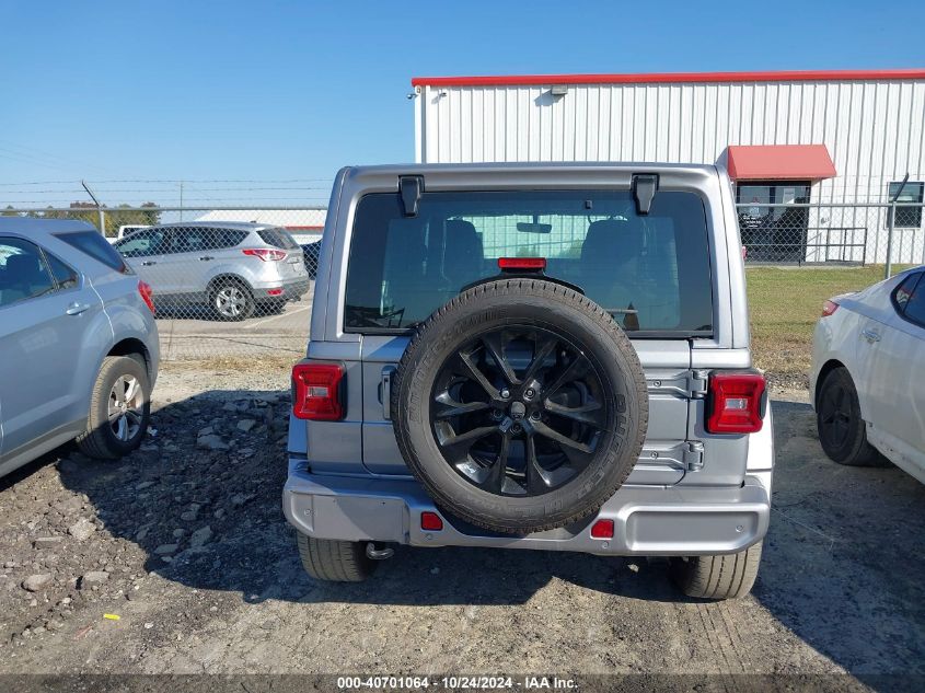 2021 Jeep Wrangler Unlimited High Altitude 4X4 VIN: 1C4HJXEN4MW608247 Lot: 40701064