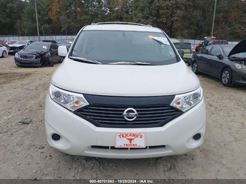 2014 Nissan Quest S VIN: JN8AE2KP3E9102248 Lot: 40701083