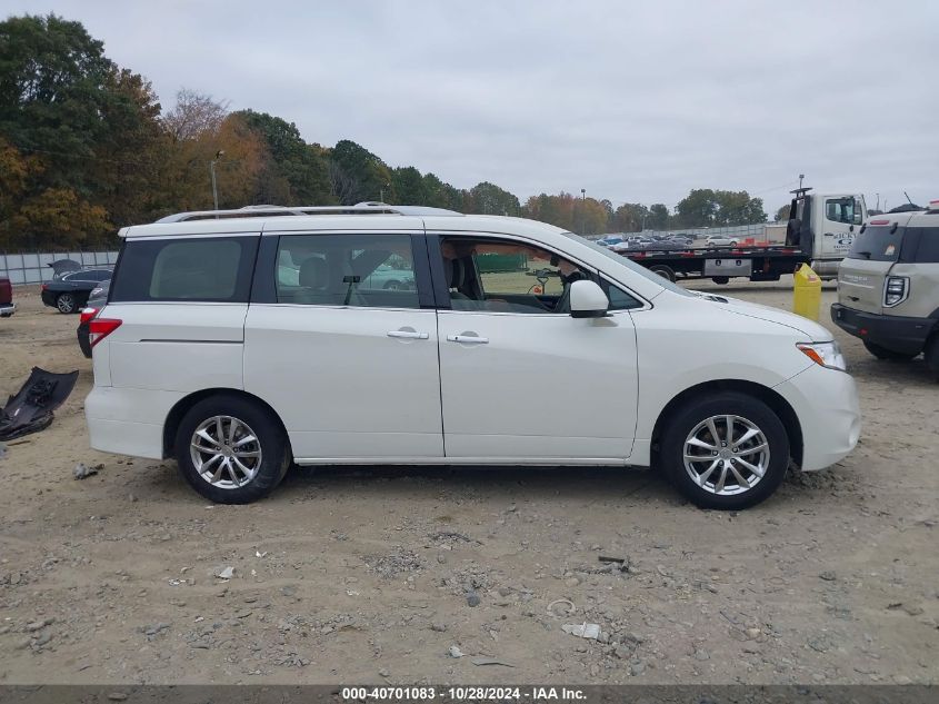 2014 Nissan Quest S VIN: JN8AE2KP3E9102248 Lot: 40701083