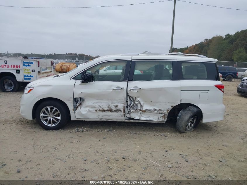 2014 Nissan Quest S VIN: JN8AE2KP3E9102248 Lot: 40701083