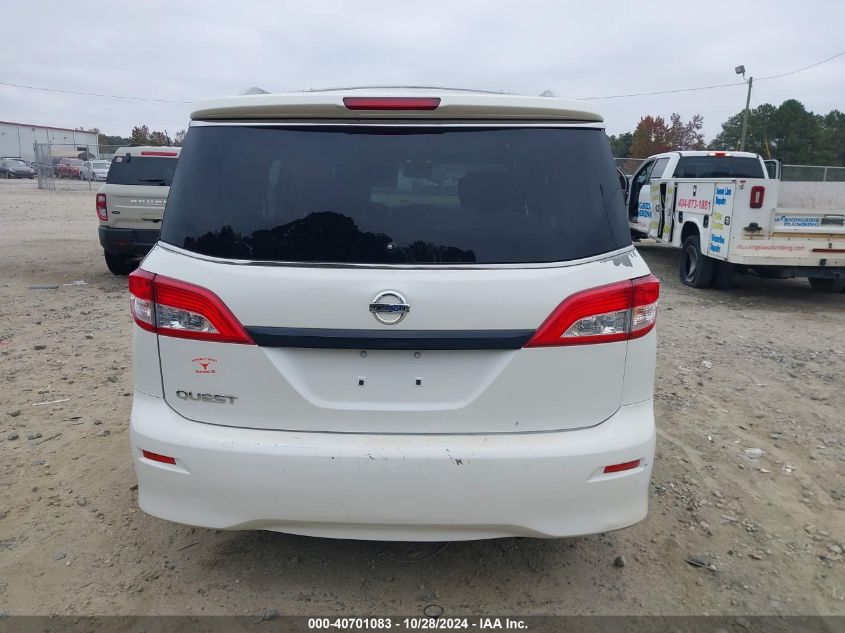 2014 Nissan Quest S VIN: JN8AE2KP3E9102248 Lot: 40701083