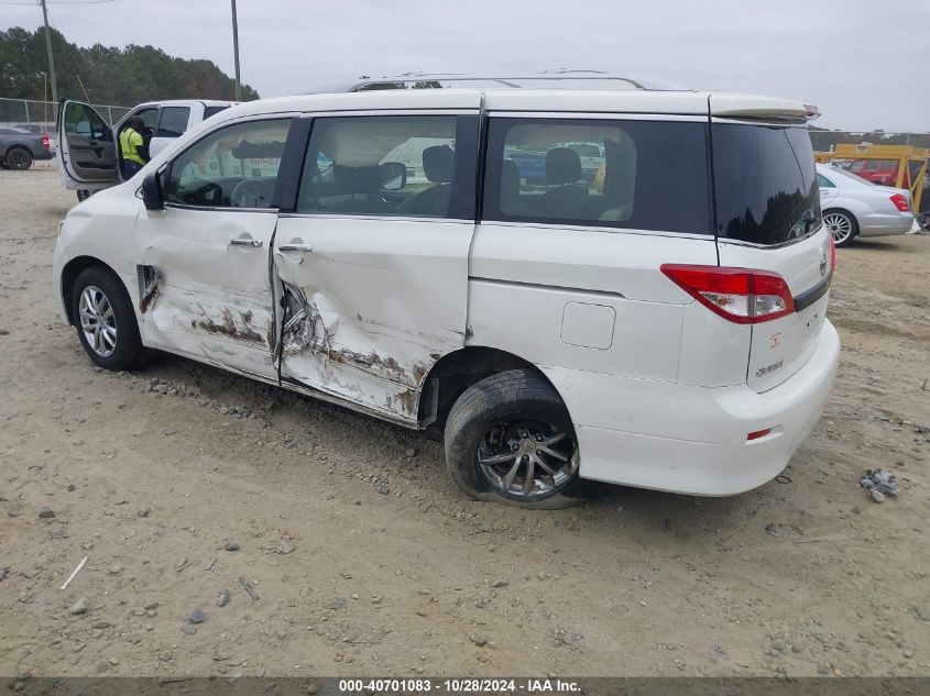 2014 Nissan Quest S VIN: JN8AE2KP3E9102248 Lot: 40701083