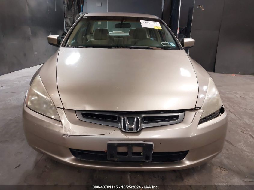 2003 Honda Accord 2.4 Lx VIN: 1HGCM56353A035603 Lot: 40701115