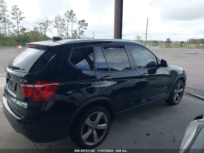 2017 BMW X3 xDrive28I VIN: 5UXWX9C38H0W79963 Lot: 40701120