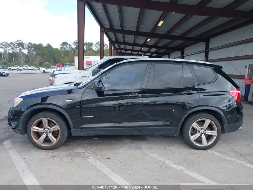 2017 BMW X3 xDrive28I VIN: 5UXWX9C38H0W79963 Lot: 40701120