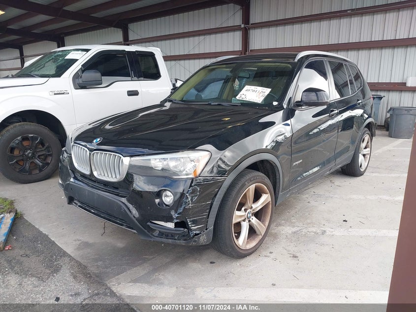 Vin: 5uxwx9c38h0w79963, lot: 41190479, bmw x3 xdrive28i 20172
