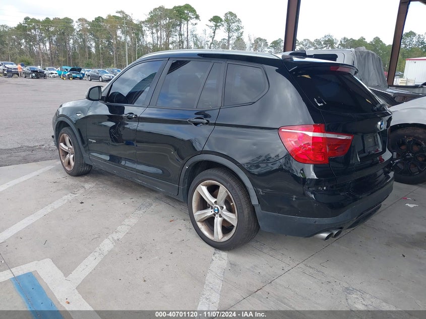 Vin: 5uxwx9c38h0w79963, lot: 41190479, bmw x3 xdrive28i 20173