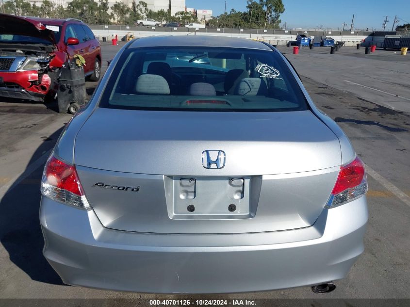 2009 Honda Accord 2.4 Lx-P VIN: 1HGCP26459A124174 Lot: 40701126