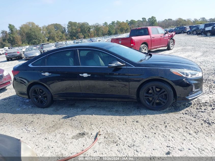 2018 Hyundai Sonata Sel VIN: 5NPE34AF0JH603770 Lot: 40701127