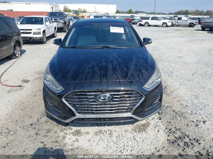 2018 Hyundai Sonata Sel VIN: 5NPE34AF0JH603770 Lot: 40701127