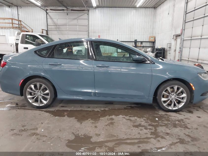 2015 Chrysler 200 S VIN: 1C3CCCBG2FN619926 Lot: 40701133