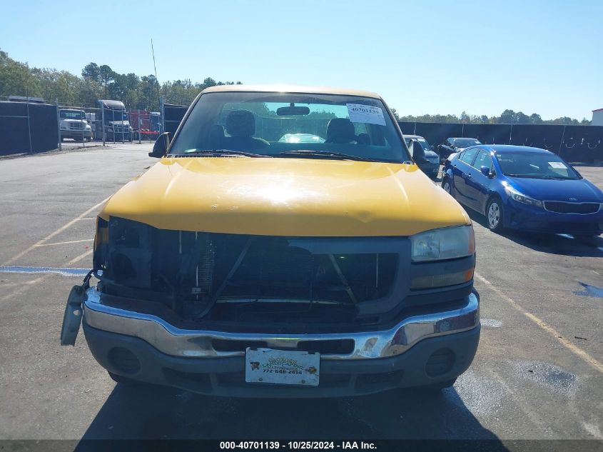 2005 GMC Sierra 2500Hd Work Truck VIN: 1GTHC24U95E250866 Lot: 40701139