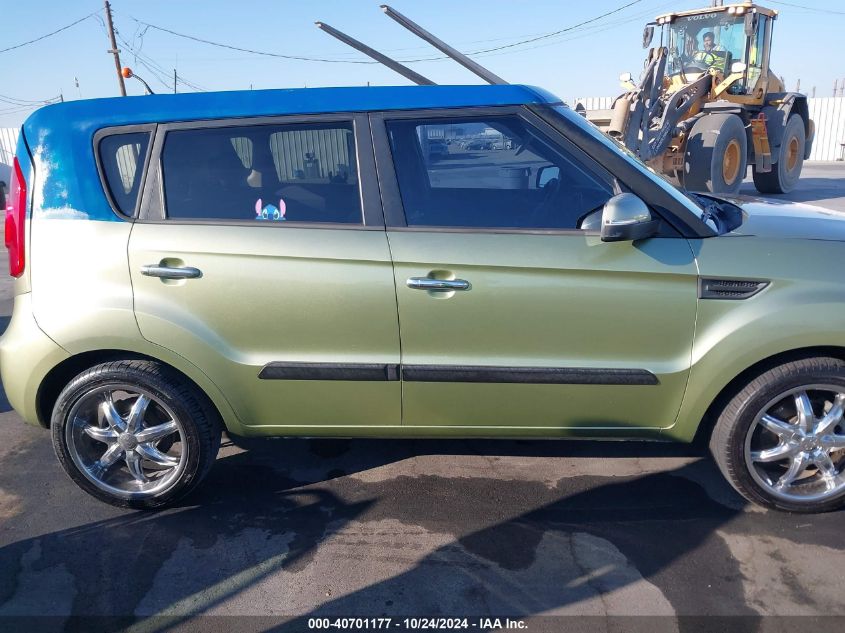 2012 Kia Soul + VIN: KNDJT2A60C7413901 Lot: 40701177