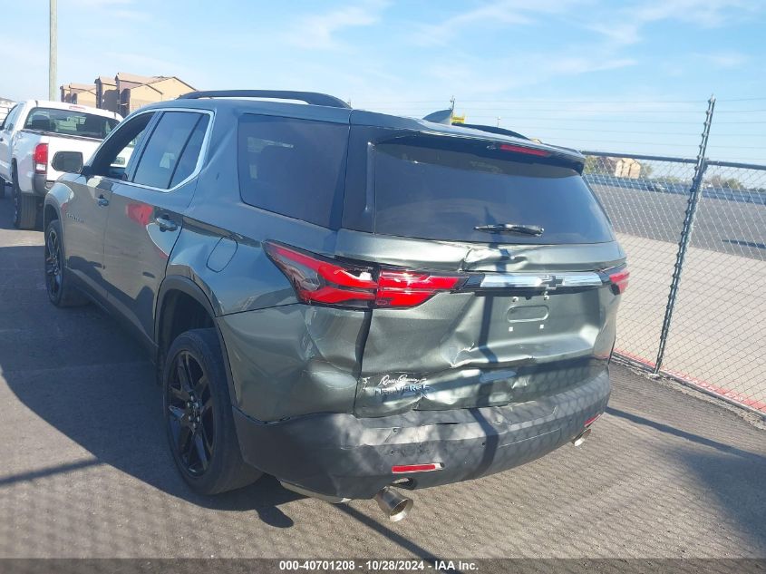 2022 Chevrolet Traverse Fwd Lt Cloth VIN: 1GNERGKWXNJ136182 Lot: 40701208