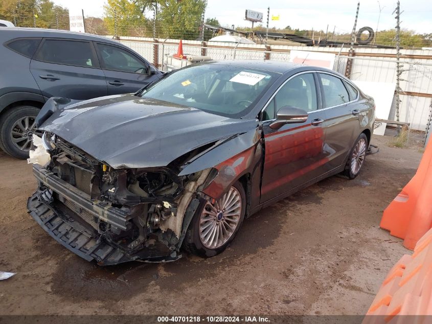 2015 FORD FUSION TITANIUM - 3FA6P0K90FR304543