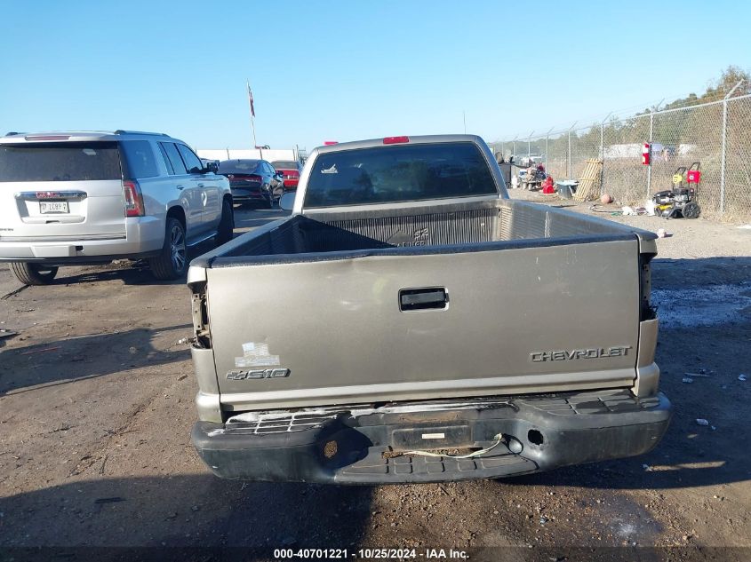 2003 Chevrolet S-10 VIN: 1GCCS14X838232727 Lot: 40701221