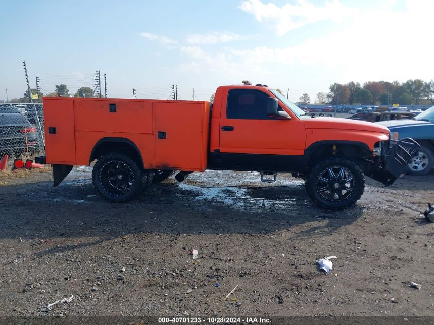 1998 Dodge Ram 3500 St VIN: 3B6MF3667WM282760 Lot: 40701233