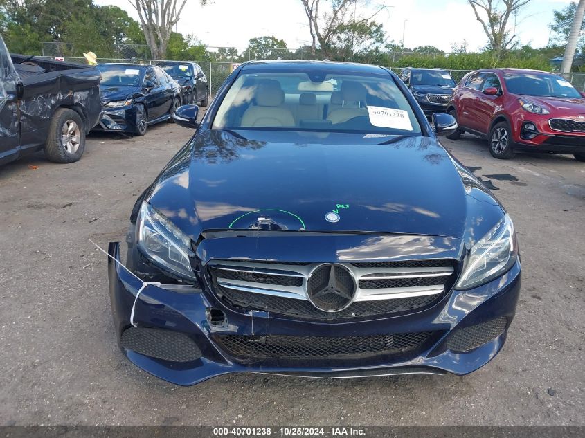 2015 Mercedes-Benz C 300 Luxury/Sport VIN: 55SWF4JB7FU081071 Lot: 40701238