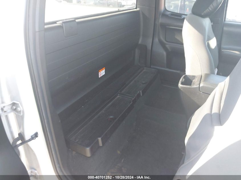 2022 Toyota Tacoma Sr VIN: 3TYRX5GN1NT062310 Lot: 40701252