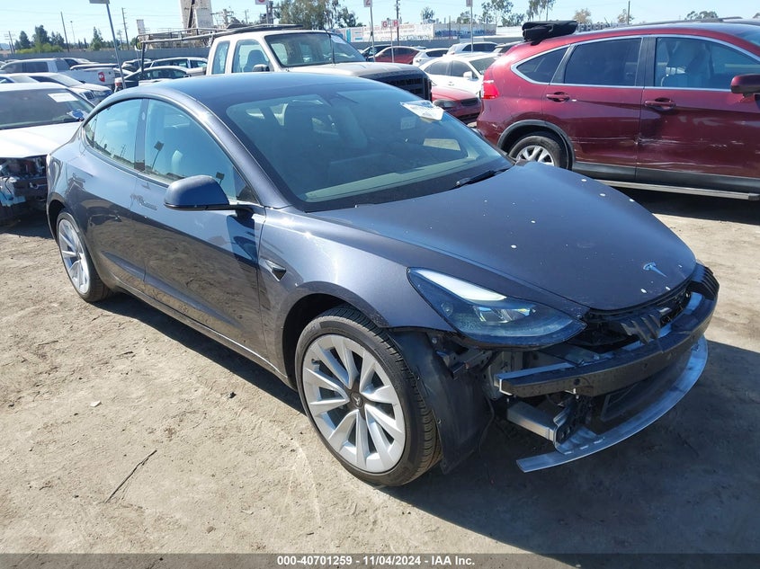 2022 TESLA MODEL 3  (VIN: 5YJ3E1EBXNF240339)