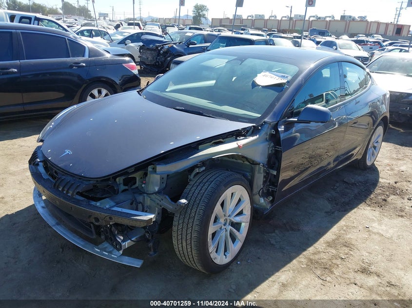 VIN 5YJ3E1EBXNF240339 2022 TESLA MODEL 3 LONG RANGE DUAL MOTOR ALL-WHEEL DRIVE