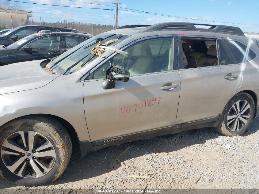 2018 Subaru Outback 2.5I Limited VIN: 4S4BSANC2J3213796 Lot: 40701297