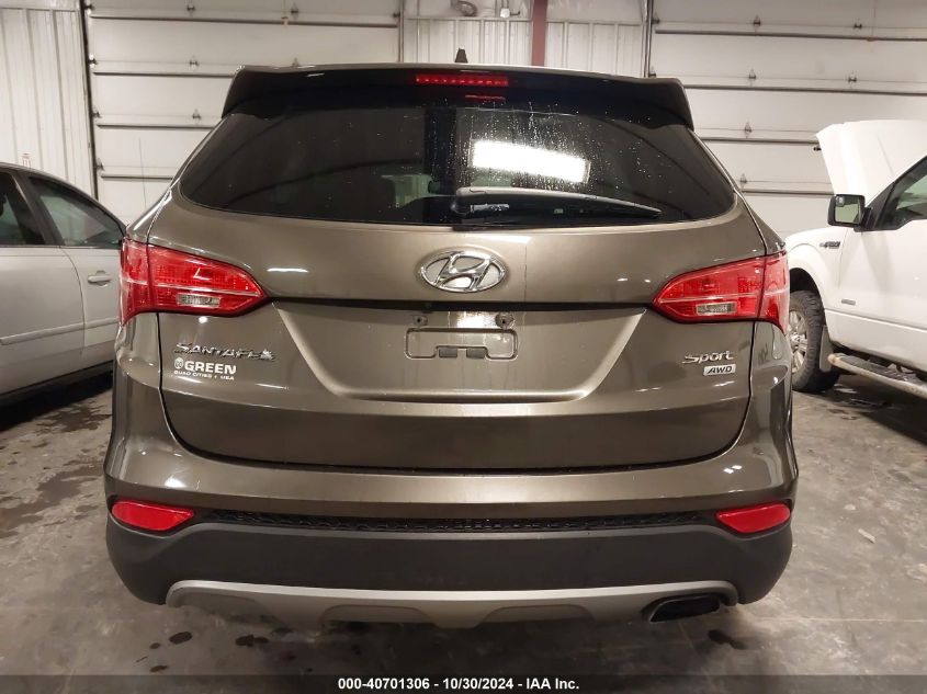 2014 Hyundai Santa Fe Sport 2.4L VIN: 5XYZUDLB4EG175028 Lot: 40701306