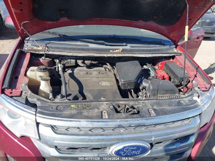 2014 Ford Edge Sel VIN: 2FMDK3JCXEBB37387 Lot: 40701329