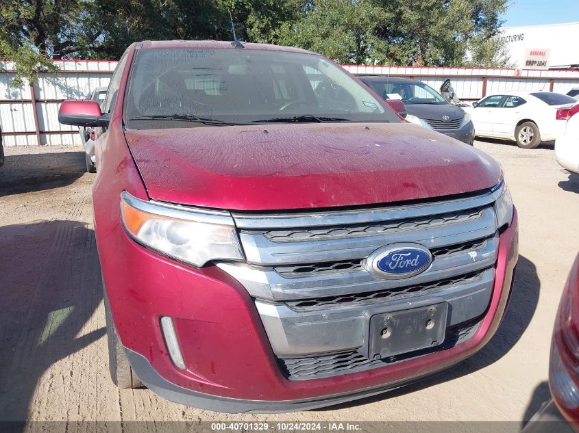 2014 Ford Edge Sel VIN: 2FMDK3JCXEBB37387 Lot: 40701329