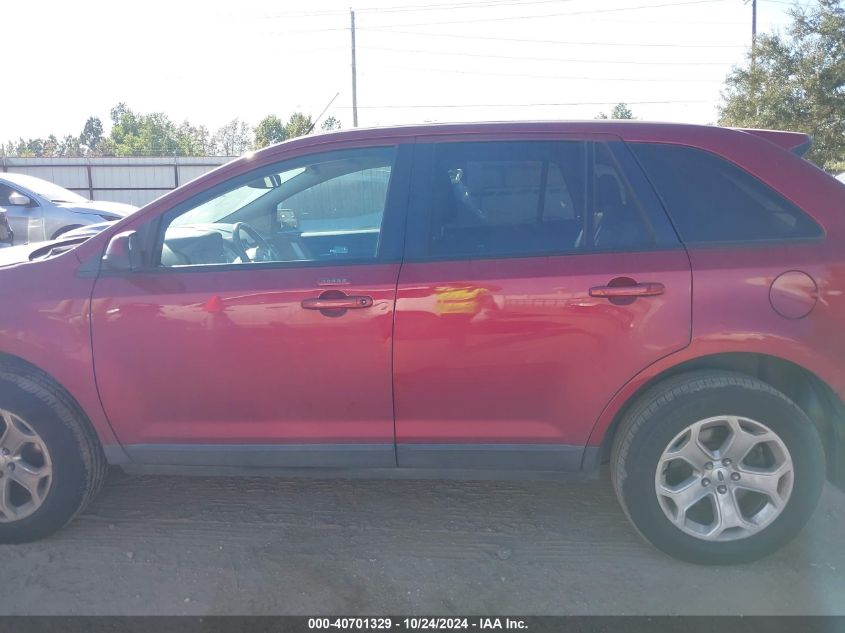 2014 Ford Edge Sel VIN: 2FMDK3JCXEBB37387 Lot: 40701329