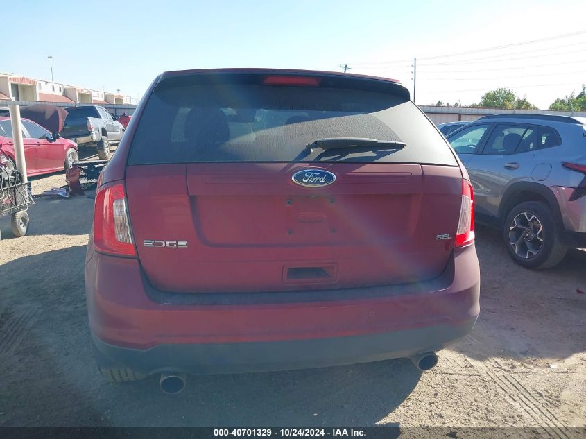 2014 Ford Edge Sel VIN: 2FMDK3JCXEBB37387 Lot: 40701329