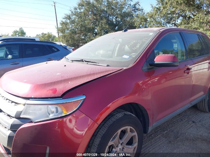 2014 Ford Edge Sel VIN: 2FMDK3JCXEBB37387 Lot: 40701329