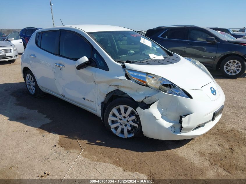 VIN 1N4AZ0CP9FC309496 2015 NISSAN LEAF no.1