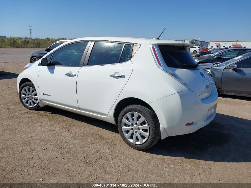 VIN 1N4AZ0CP9FC309496 2015 NISSAN LEAF no.3