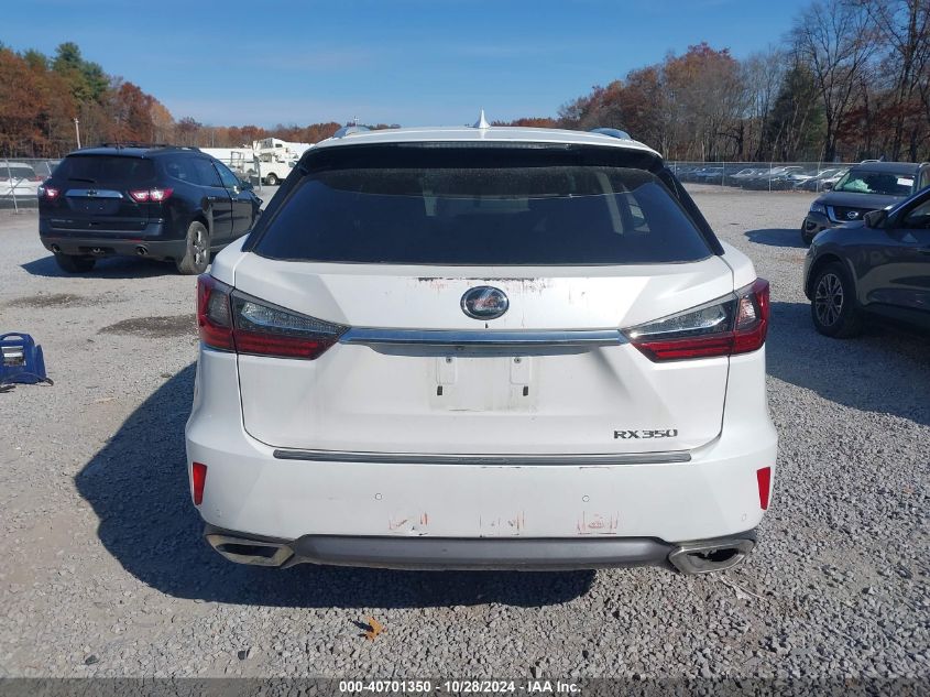 2017 Lexus Rx 350 VIN: 2T2BZMCA4HC100870 Lot: 40701350