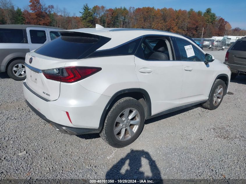 VIN 2T2BZMCA4HC100870 2017 Lexus RX, 350 no.4