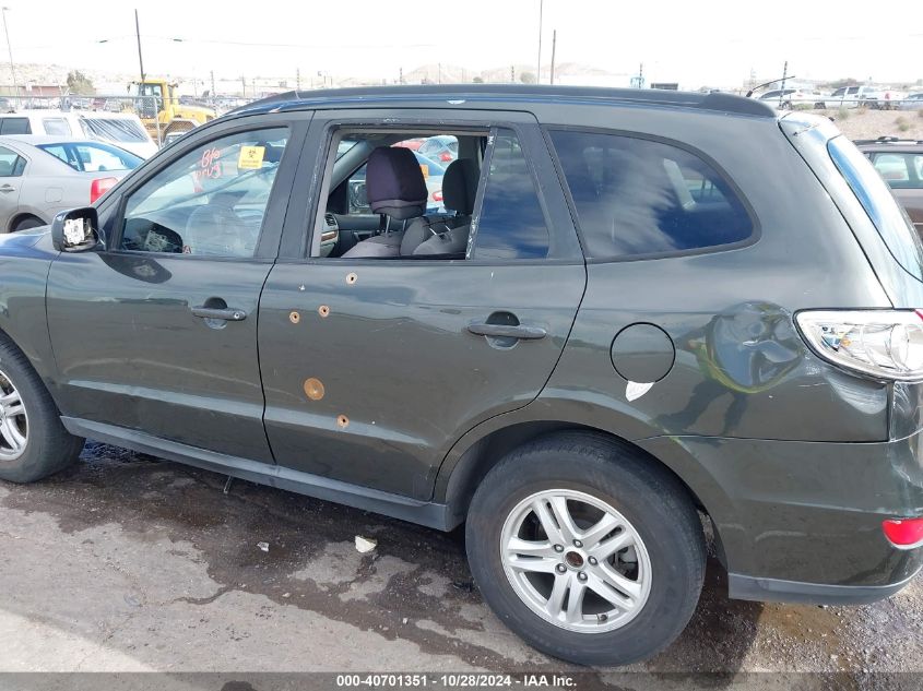 2010 Hyundai Santa Fe Gls VIN: 5NMSG3AB7AH345212 Lot: 40701351