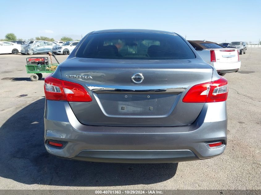 2016 Nissan Sentra S VIN: 3N1AB7AP5GY221180 Lot: 40701363