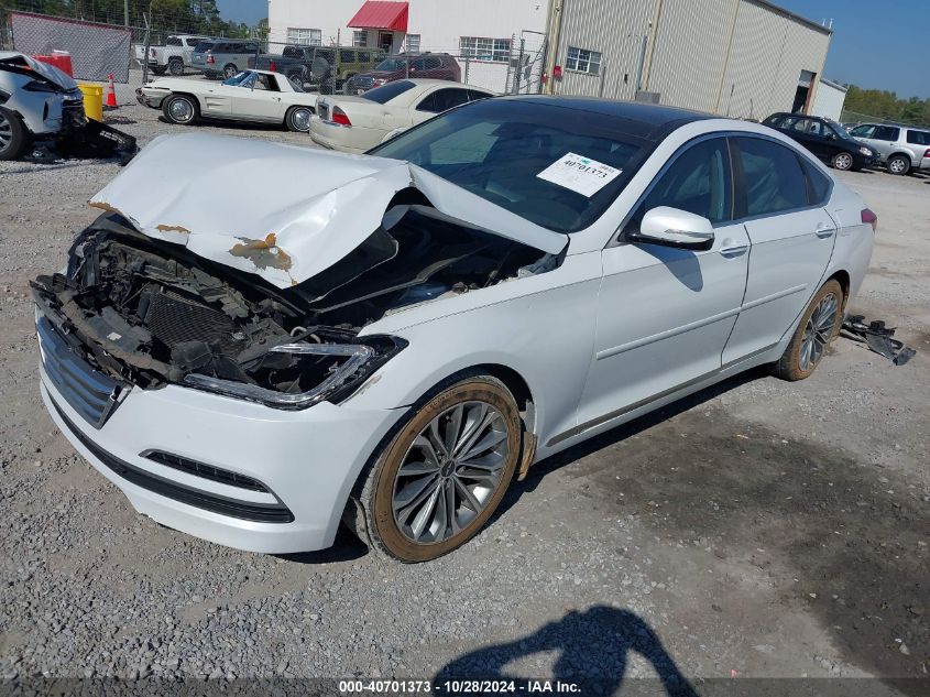 VIN KMHGN4JE8FU101060 2015 Hyundai Genesis, 3.8 no.2