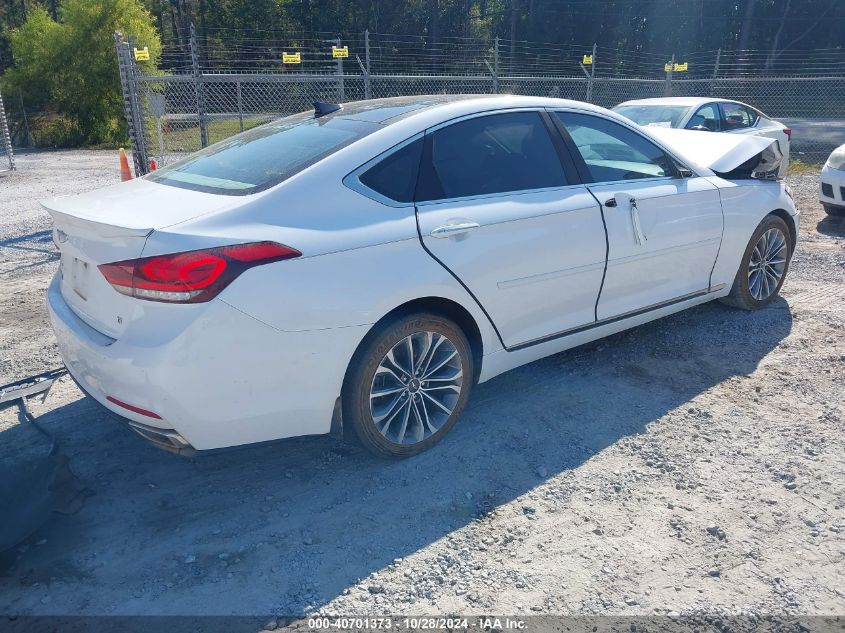 VIN KMHGN4JE8FU101060 2015 Hyundai Genesis, 3.8 no.4